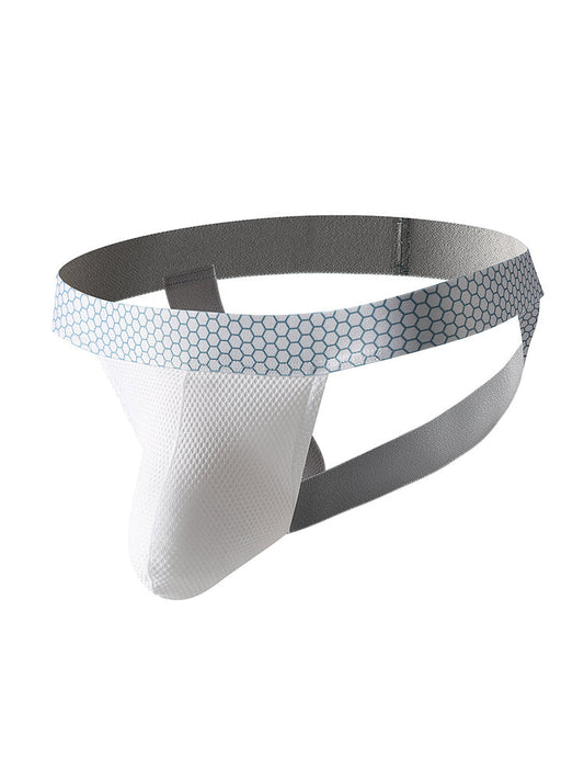 4 Pack Men's Solid Color Seamless Comfort Sporty Cut Cooling Touch Stretch Fit Jockstrap