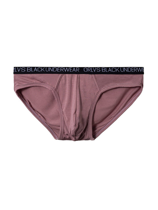 2 Pack Men's Trendy Seamless Waistband Ultra-Soft Fabric Stay-Put Fit Briefs