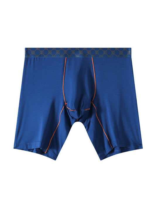 2 Pack Men's Stretch Fabric Full Coverage Anti-Chafing Soft Midway Briefs