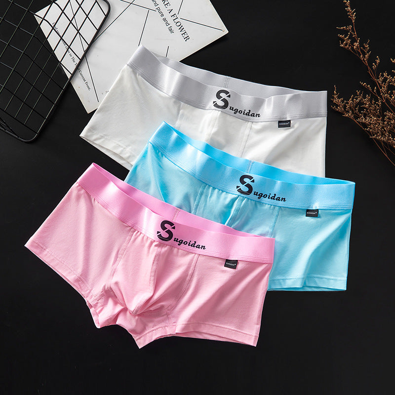 Men's Cotton Low-rise Boxers