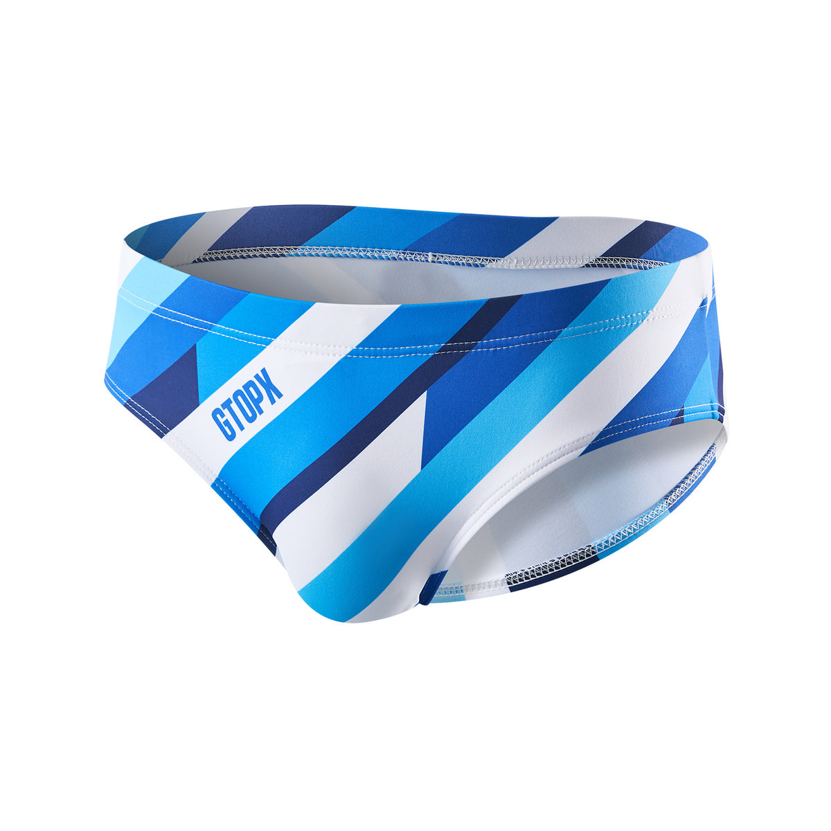 Low-Rise Beach Quick-Dry Triangle Swim Trunks