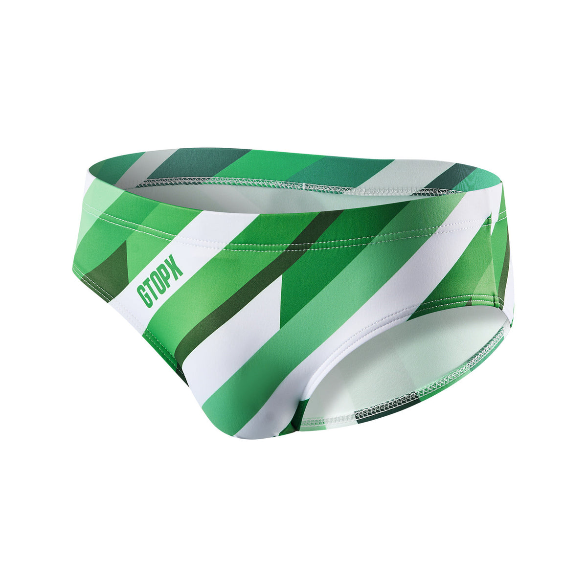 Low-Rise Beach Quick-Dry Triangle Swim Trunks