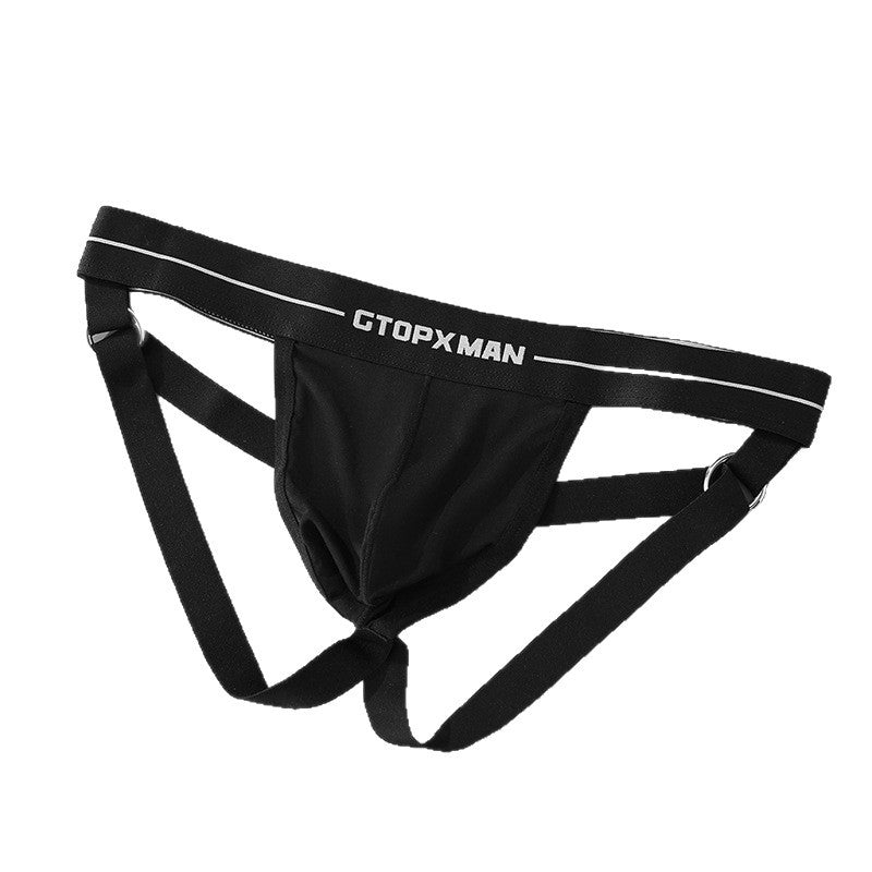 Men's Thin Cut-out U-shaped Thong