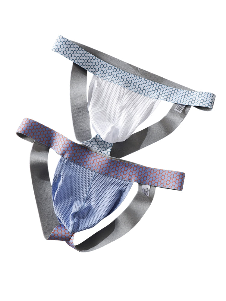 4 Pack Men's Solid Color Seamless Comfort Sporty Cut Cooling Touch Stretch Fit Jockstrap
