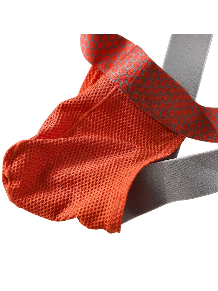 4 Pack Men's Solid Color Seamless Comfort Sporty Cut Cooling Touch Stretch Fit Jockstrap
