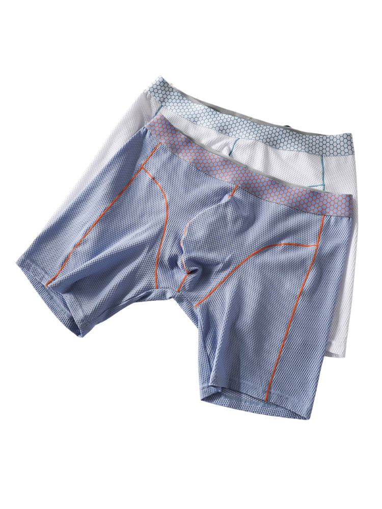 3 Pack Men's Mid-Rise Sporty Cut Full Coverage Anti-Chafing Odor-Control Midway Briefs