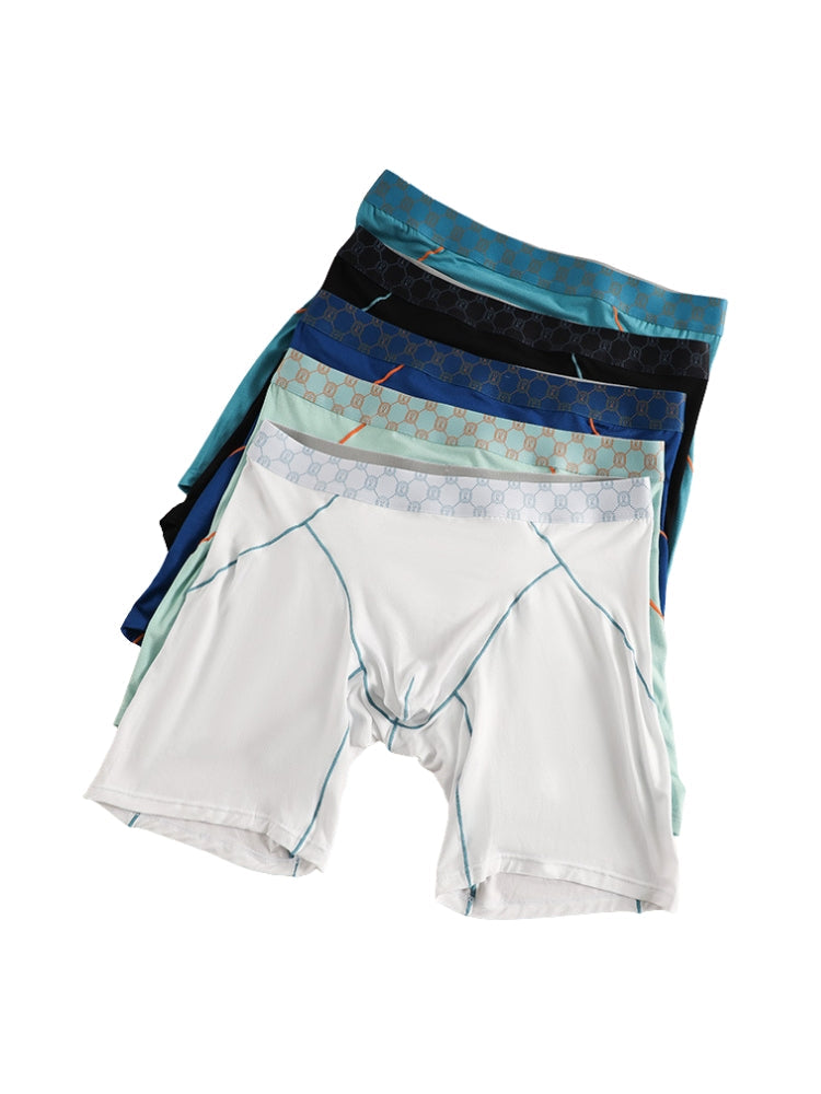 2 Pack Men's Ultra-Soft Anti-Chafing Stay-Put Fit Odor-Resistant Midway Briefs