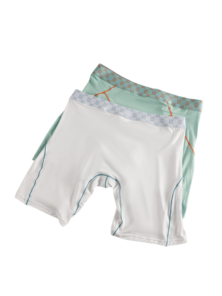 2 Pack Men's Ultra-Soft Anti-Chafing Stay-Put Fit Odor-Resistant Midway Briefs