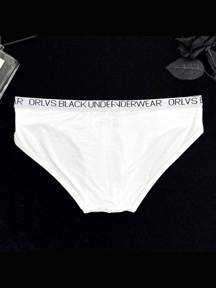 2 Pack Men's Trendy Seamless Waistband Ultra-Soft Fabric Stay-Put Fit Briefs