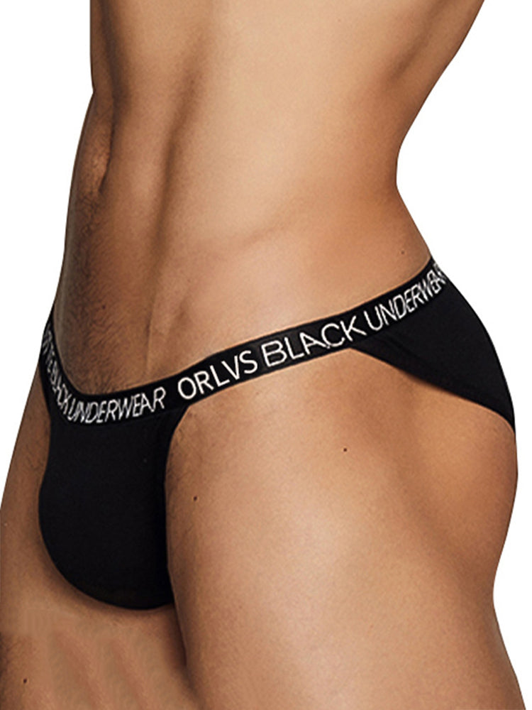 2 Pack Men's Soft Modal Bikini with U-Shaped Pouch and Stretch Waistband