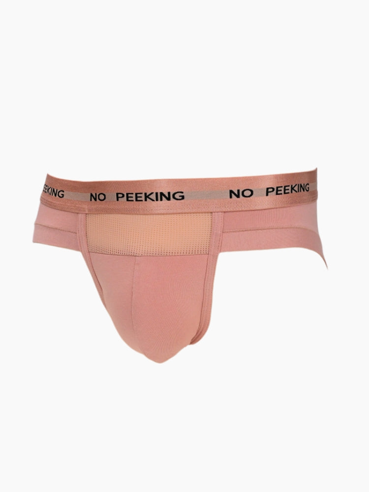 3 Pack Men's One-Piece Cut Briefs with Enhanced Pouch and Stretch Waistband