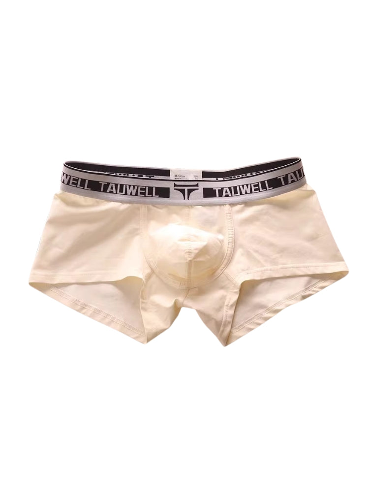 2 Pack Men's Ultra-Soft Breathable Cotton Supportive Fit Sporty Cut Comfy Trunks