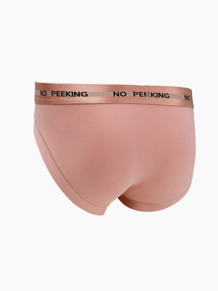 3 Pack Men's One-Piece Cut Briefs with Enhanced Pouch and Stretch Waistband