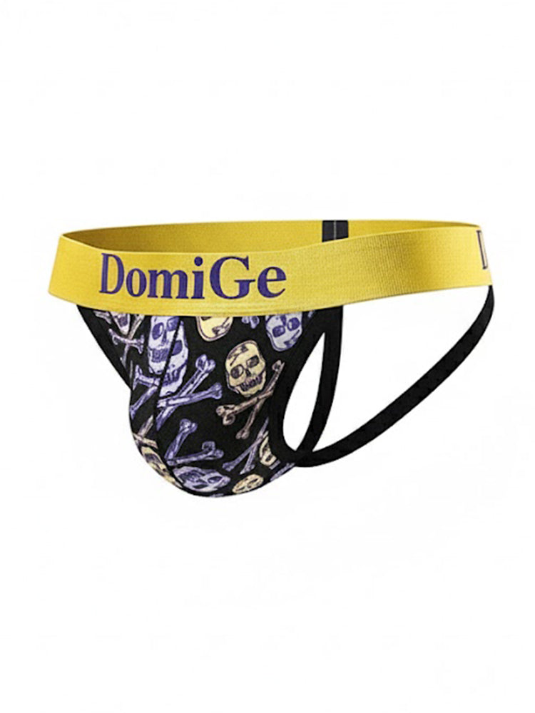 2 Pack Men's Fun Print Breathable Low-Rise Jockstrap