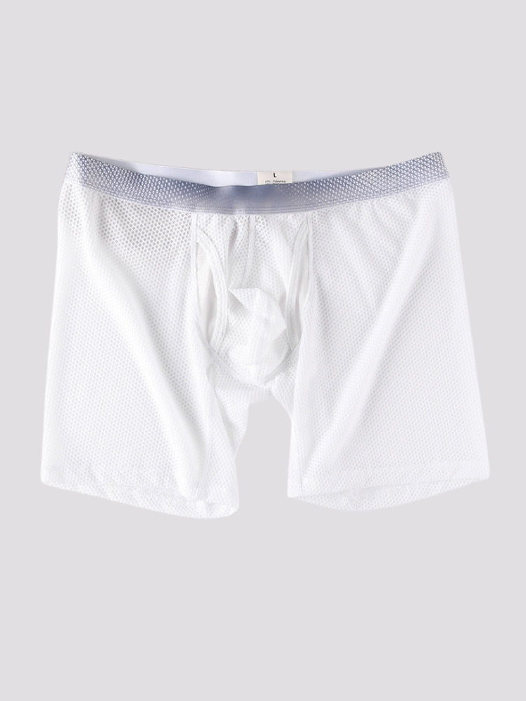 2 Pack Men's Ice Silk Ultra-Soft Mesh Breathable Cooling Comfort Midway Briefs