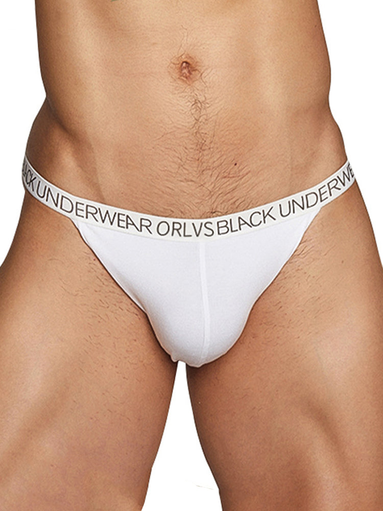 2 Pack Men's Soft Modal Bikini with U-Shaped Pouch and Stretch Waistband