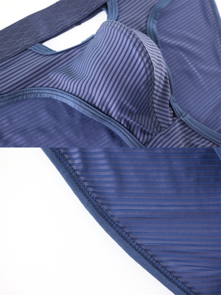 4 Pack Men's Sexy Striped Design Day-Long Comfort Soft-Touch Waistband Bikini