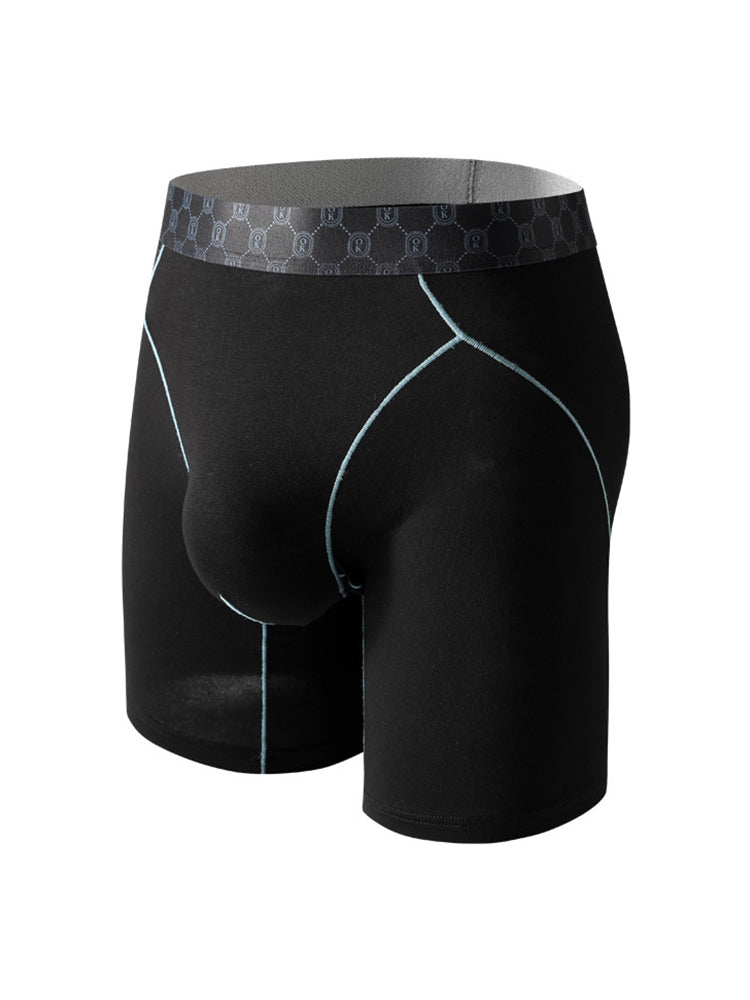 2 Pack Men's Ultra-Soft Anti-Chafing Stay-Put Fit Odor-Resistant Midway Briefs