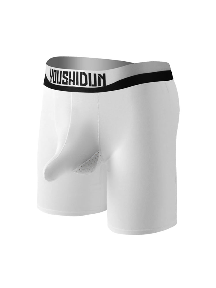 2 Pack Men's Supportive Separated Pouch Ultra-Soft Anti-Chafing Midway Briefs
