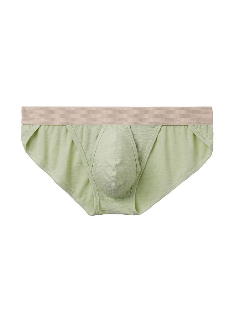 2 Pack Men’s Low-Rise Split-Side Bikini with Separate Pouch
