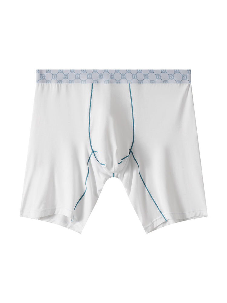 2 Pack Men's Stretch Fabric Full Coverage Anti-Chafing Soft Midway Briefs