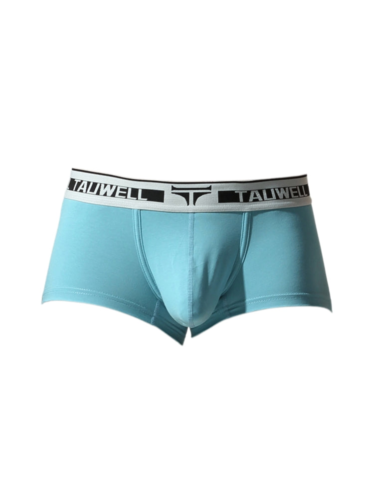 2 Pack Men's Ultra-Soft Breathable Cotton Supportive Fit Sporty Cut Comfy Trunks