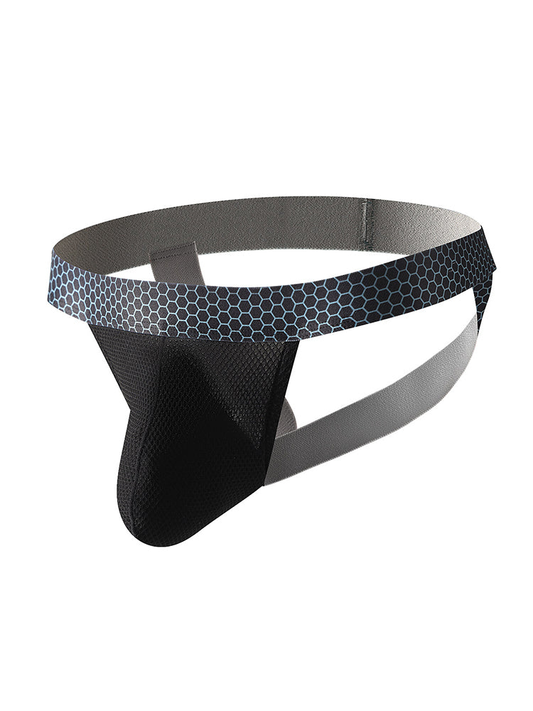4 Pack Men's Solid Color Seamless Comfort Sporty Cut Cooling Touch Stretch Fit Jockstrap