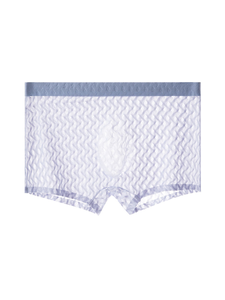 Men's 3D Contoured Pouch Breathable Honeycomb Mesh Trunks