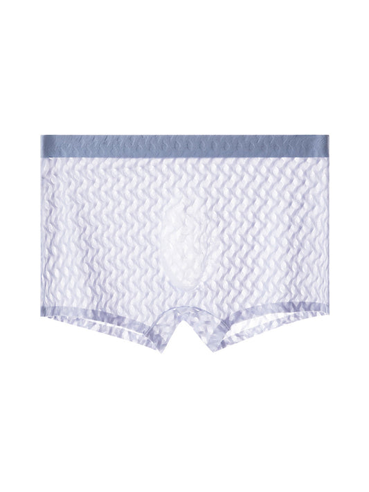Men's 3D Contoured Pouch Breathable Honeycomb Mesh Trunks