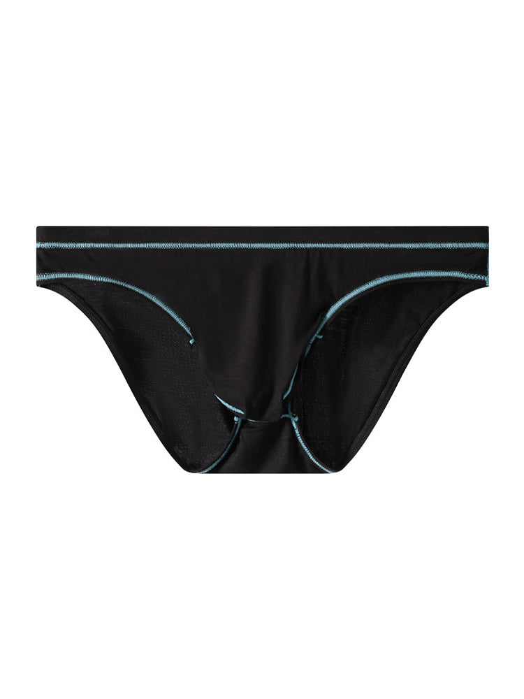 3 Pack Men's Seamless Comfort Sexy Contoured Pouch Supportive Fit Bikini