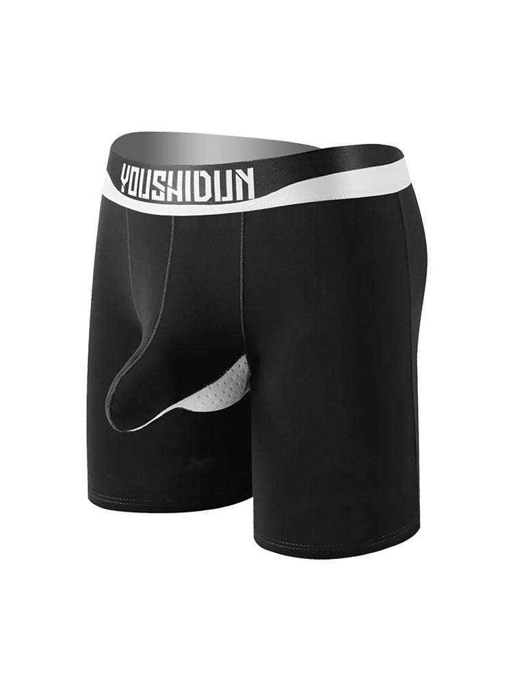 2 Pack Men's Supportive Separated Pouch Ultra-Soft Anti-Chafing Midway Briefs