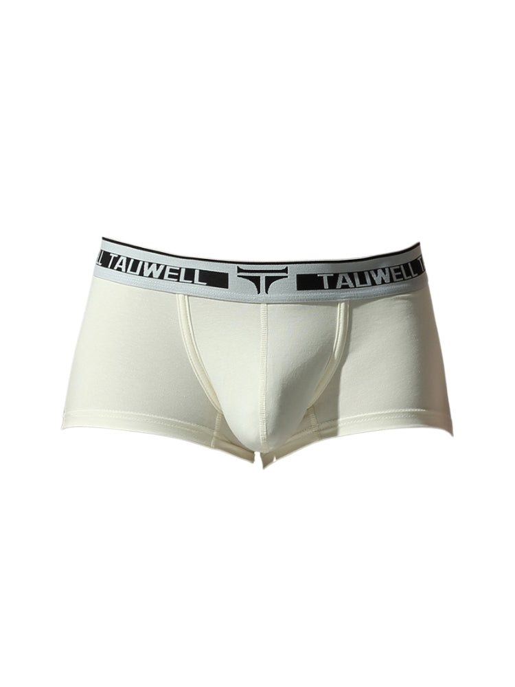 2 Pack Men's Ultra-Soft Breathable Cotton Supportive Fit Sporty Cut Comfy Trunks