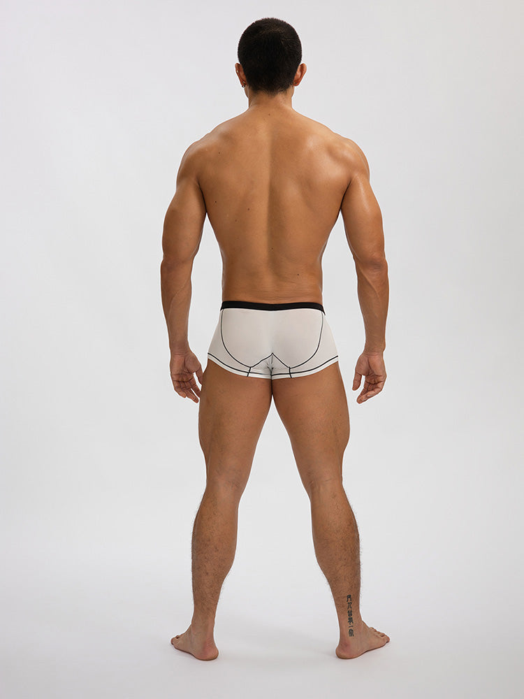 Men’s U Convex Cool High Elastic Fabric Trunks