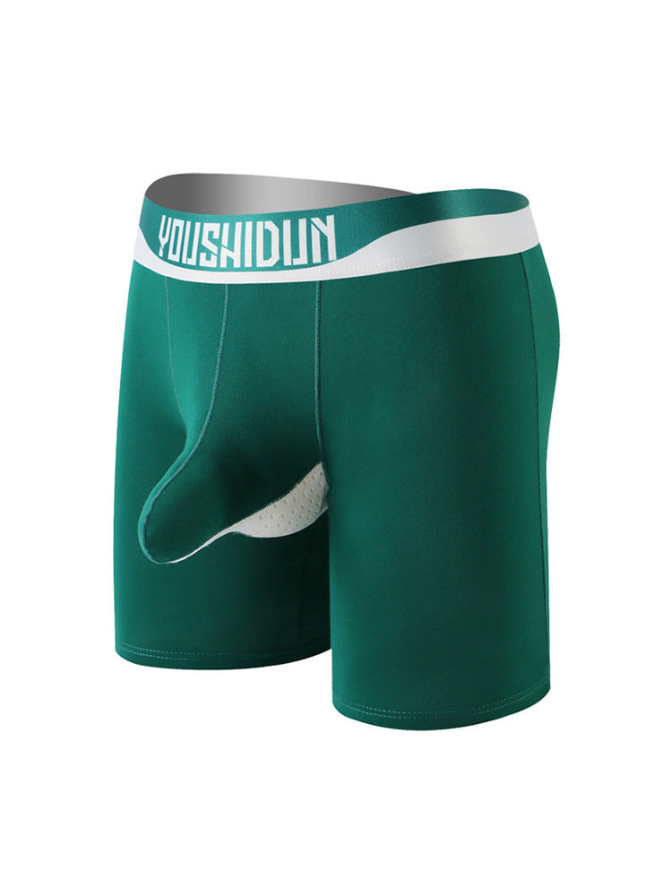 2 Pack Men's Supportive Separated Pouch Ultra-Soft Anti-Chafing Midway Briefs