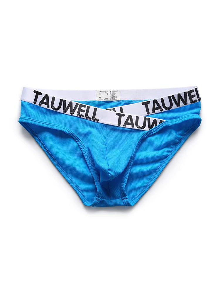 3 Pack Men's Minimalist Mesh Bikini with Crossed Waistband