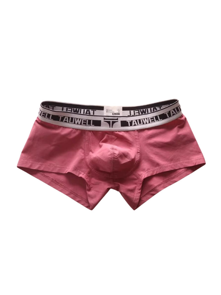 2 Pack Men's Ultra-Soft Breathable Cotton Supportive Fit Sporty Cut Comfy Trunks