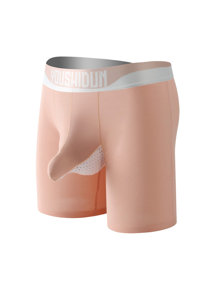 2 Pack Men's Supportive Separated Pouch Ultra-Soft Anti-Chafing Midway Briefs