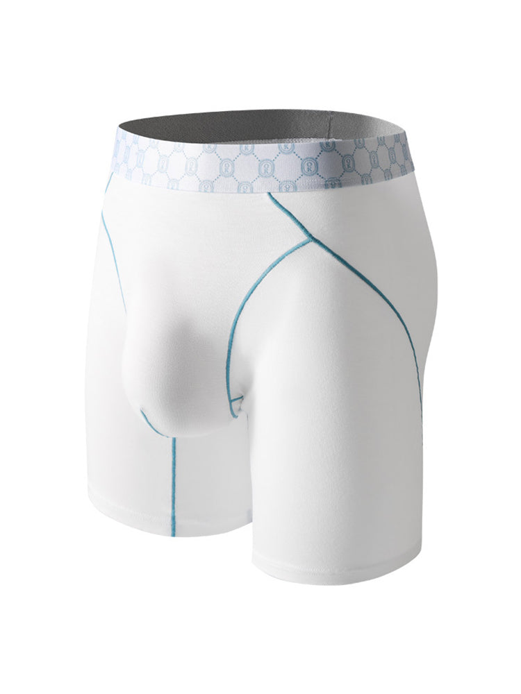 2 Pack Men's Ultra-Soft Anti-Chafing Stay-Put Fit Odor-Resistant Midway Briefs