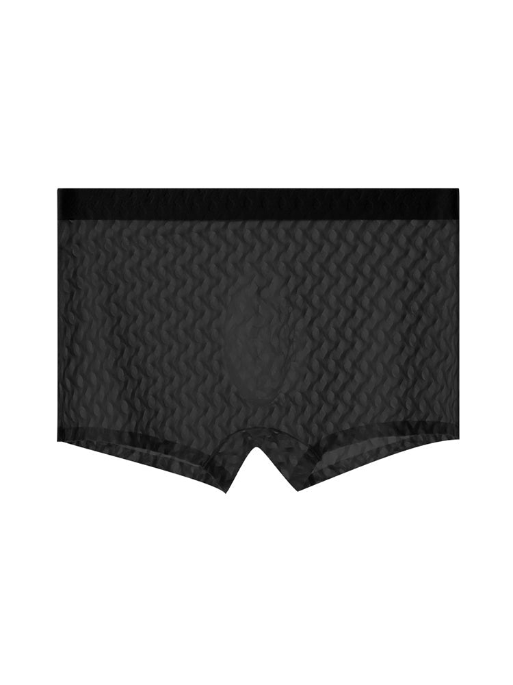 Men's 3D Contoured Pouch Breathable Honeycomb Mesh Trunks