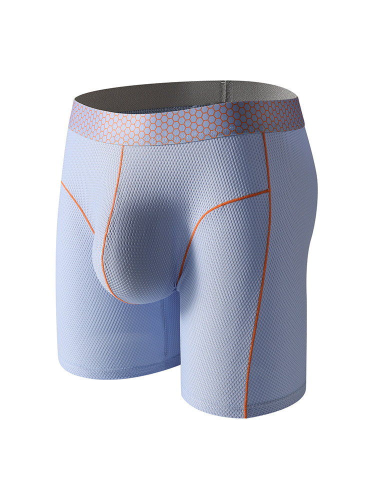 3 Pack Men's Mid-Rise Sporty Cut Full Coverage Anti-Chafing Odor-Control Midway Briefs