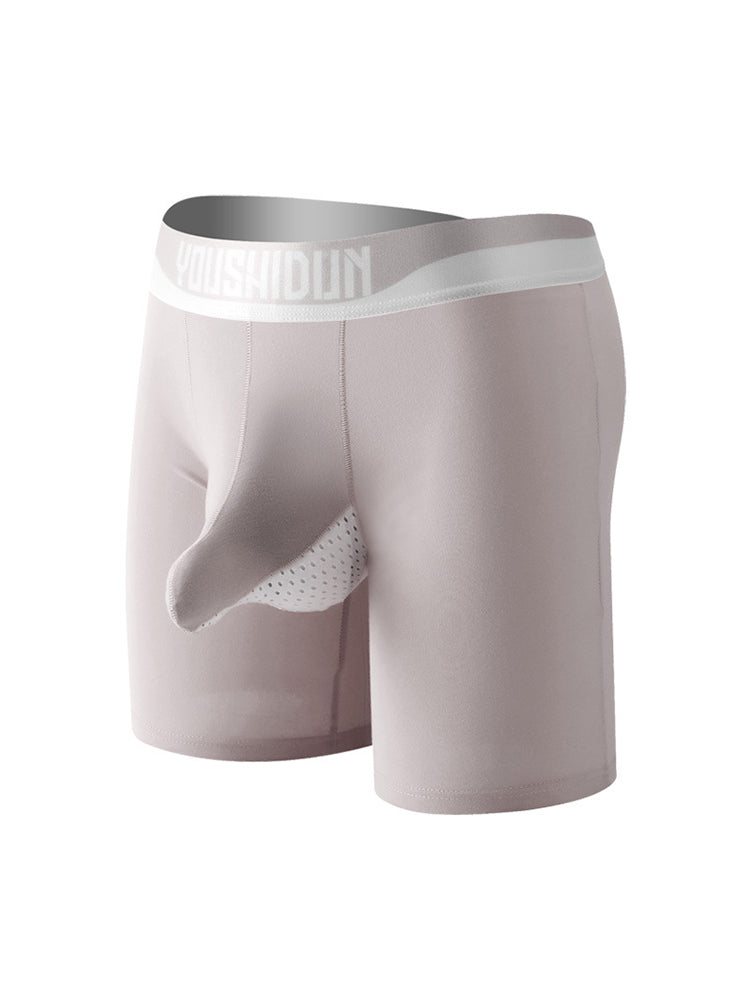 2 Pack Men's Supportive Separated Pouch Ultra-Soft Anti-Chafing Midway Briefs