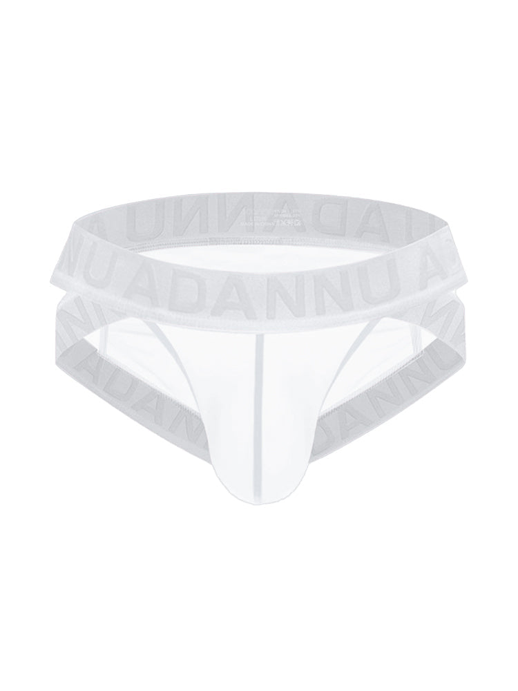 2 Pack Men's Sexy Odor-Control Stretch Fit Semi-Transparent Sporty Cut Bikini