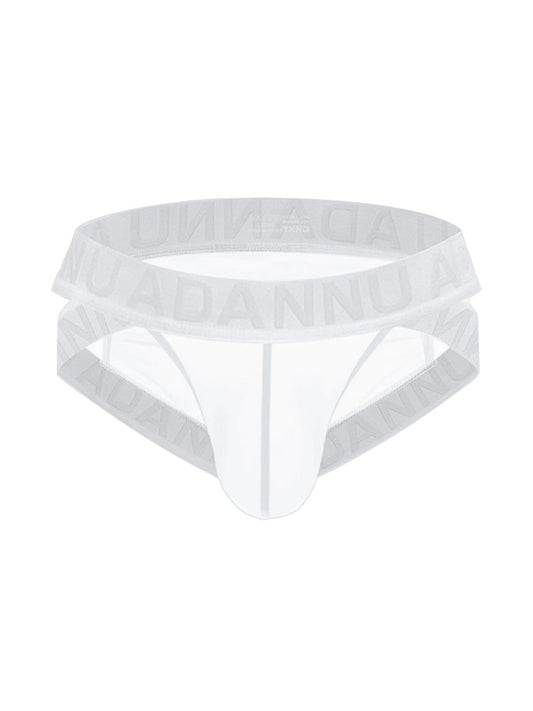 2 Pack Men's Sexy Odor-Control Stretch Fit Semi-Transparent Sporty Cut Bikini