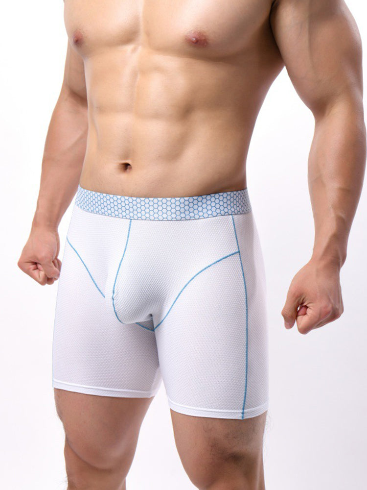 3 Pack Men's Mid-Rise Sporty Cut Full Coverage Anti-Chafing Odor-Control Midway Briefs
