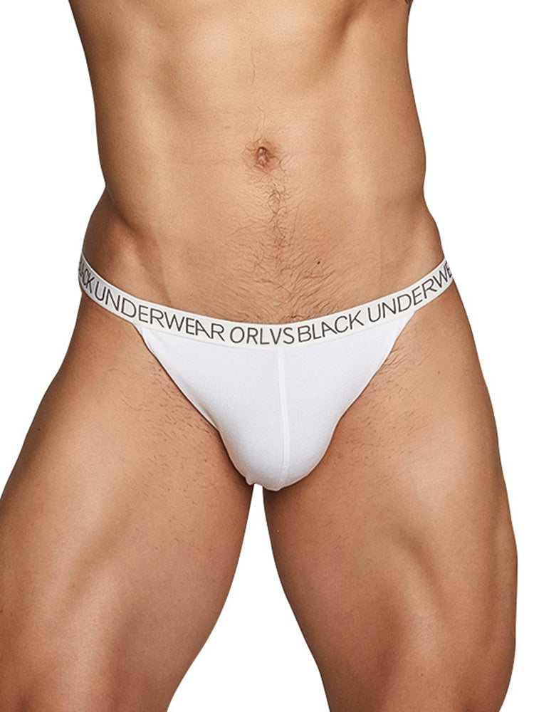 2 Pack Men's Soft Modal Bikini with U-Shaped Pouch and Stretch Waistband