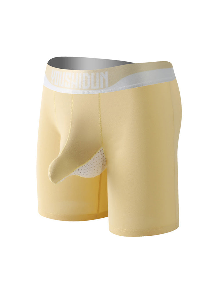 2 Pack Men's Supportive Separated Pouch Ultra-Soft Anti-Chafing Midway Briefs
