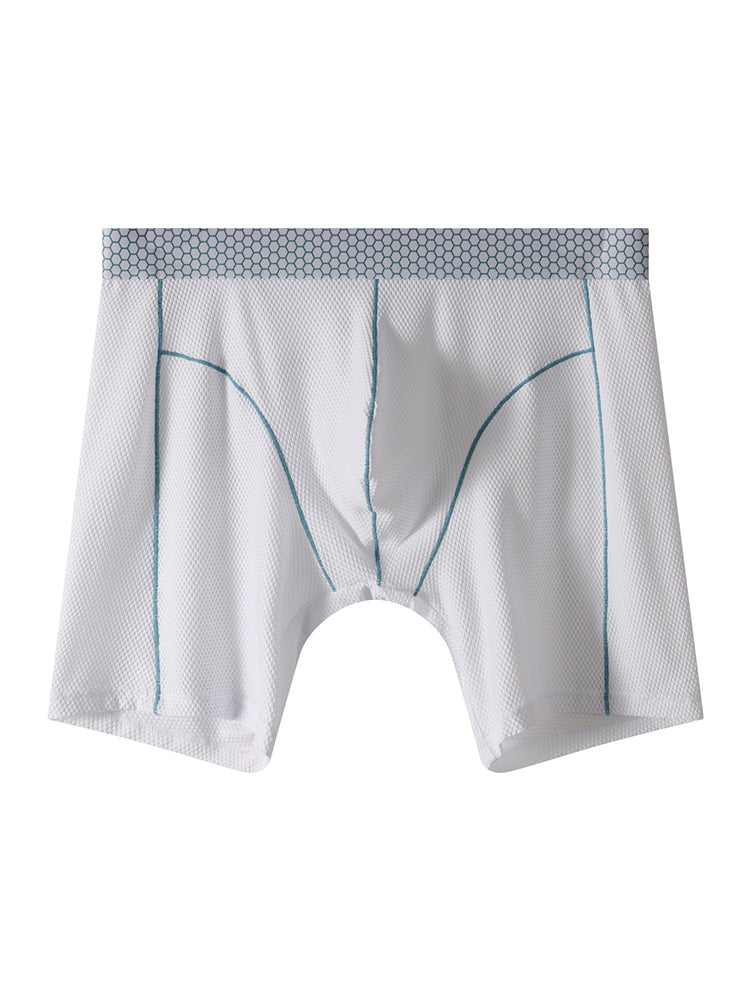 3 Pack Men's Mid-Rise Sporty Cut Full Coverage Anti-Chafing Odor-Control Midway Briefs