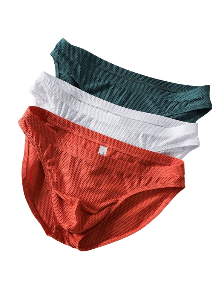 4 Pack Men's Lightweight Breathable Stretch Briefs