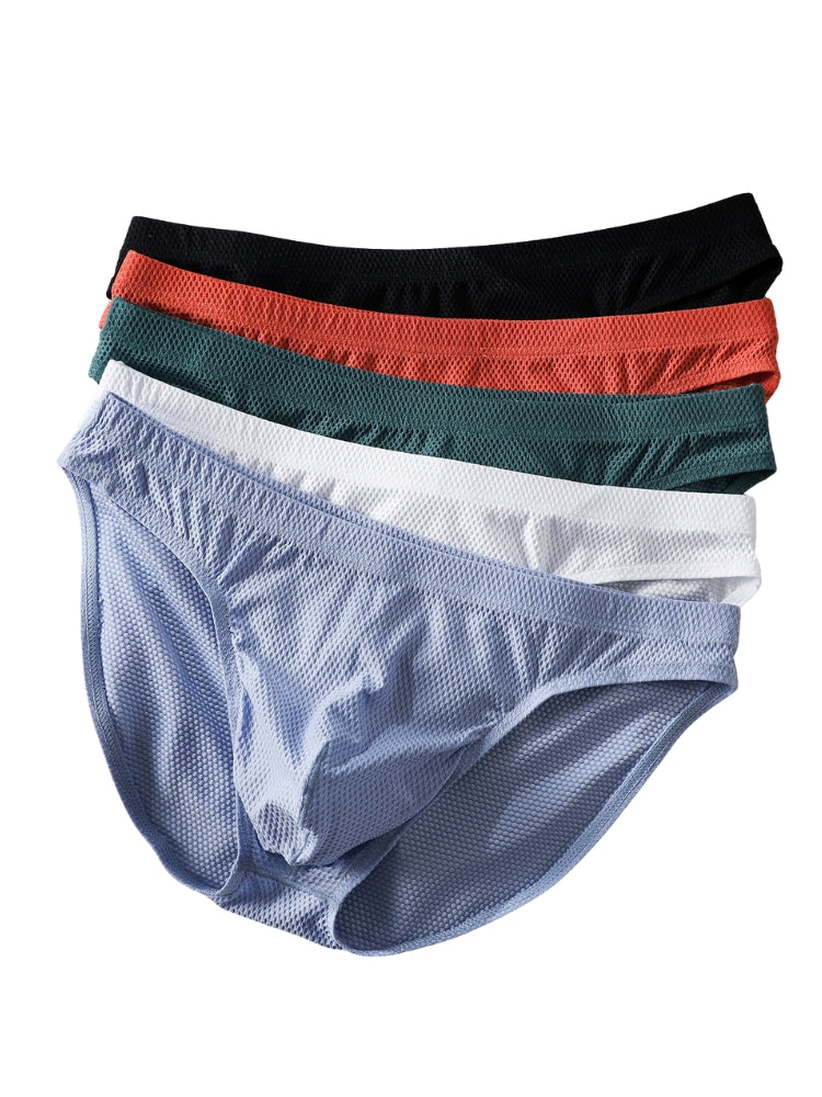4 Pack Men's Lightweight Breathable Stretch Briefs
