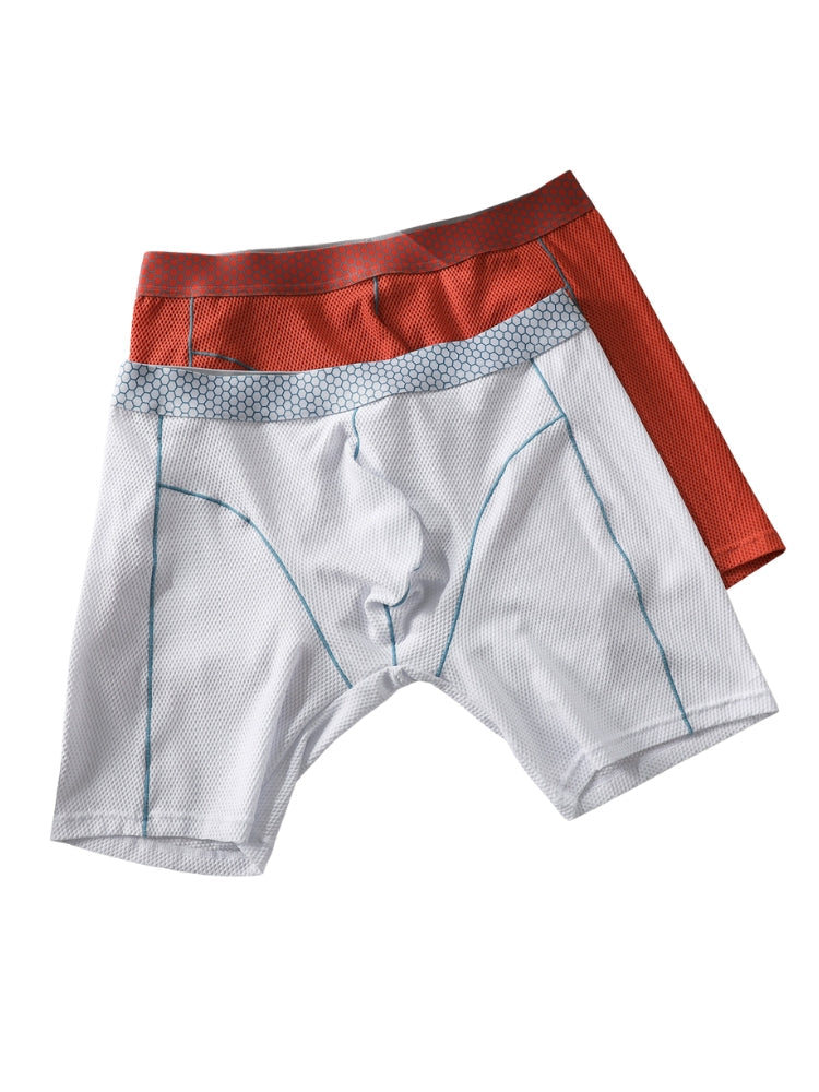 3 Pack Men's Mid-Rise Sporty Cut Full Coverage Anti-Chafing Odor-Control Midway Briefs